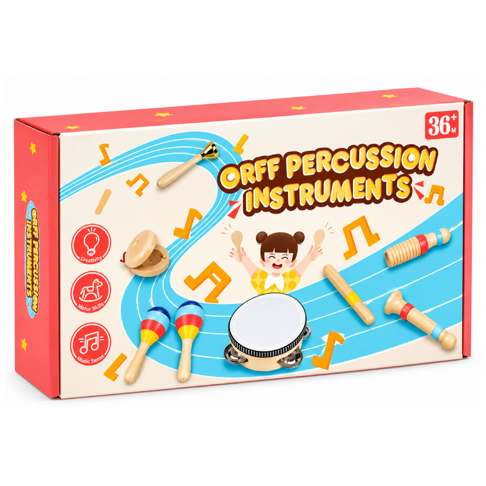 Factory Price - Wooden Montessori Music Instruments Set
