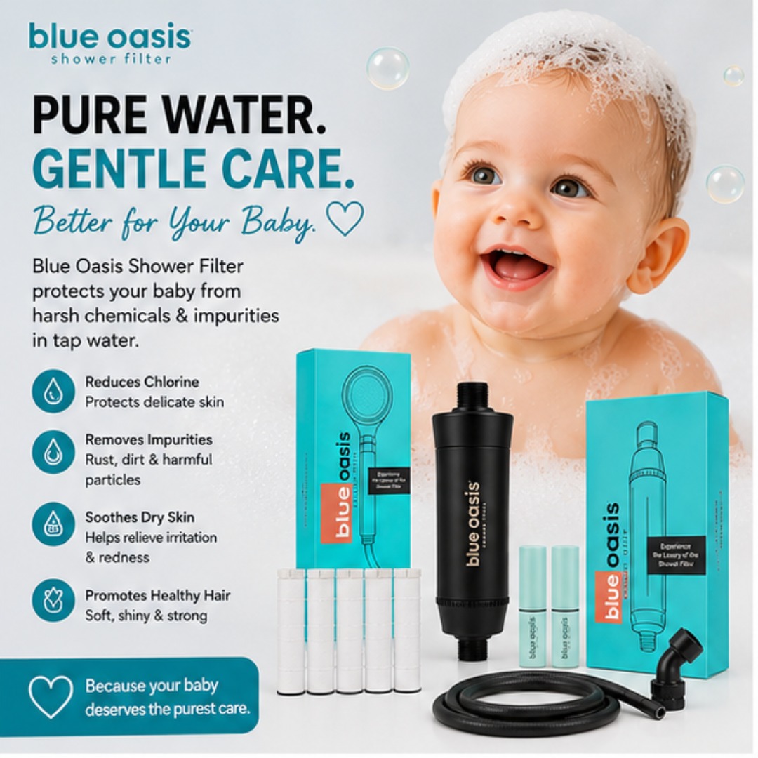 Blue Oasis Ultra Shower Filter Big savings (Black)