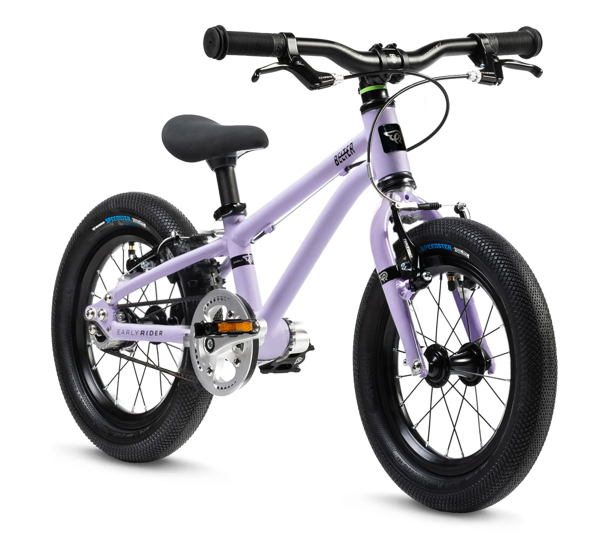 Early Rider - Belter Brushed Aluminium Kid's Bike - Violet Haze - 14-Inch
