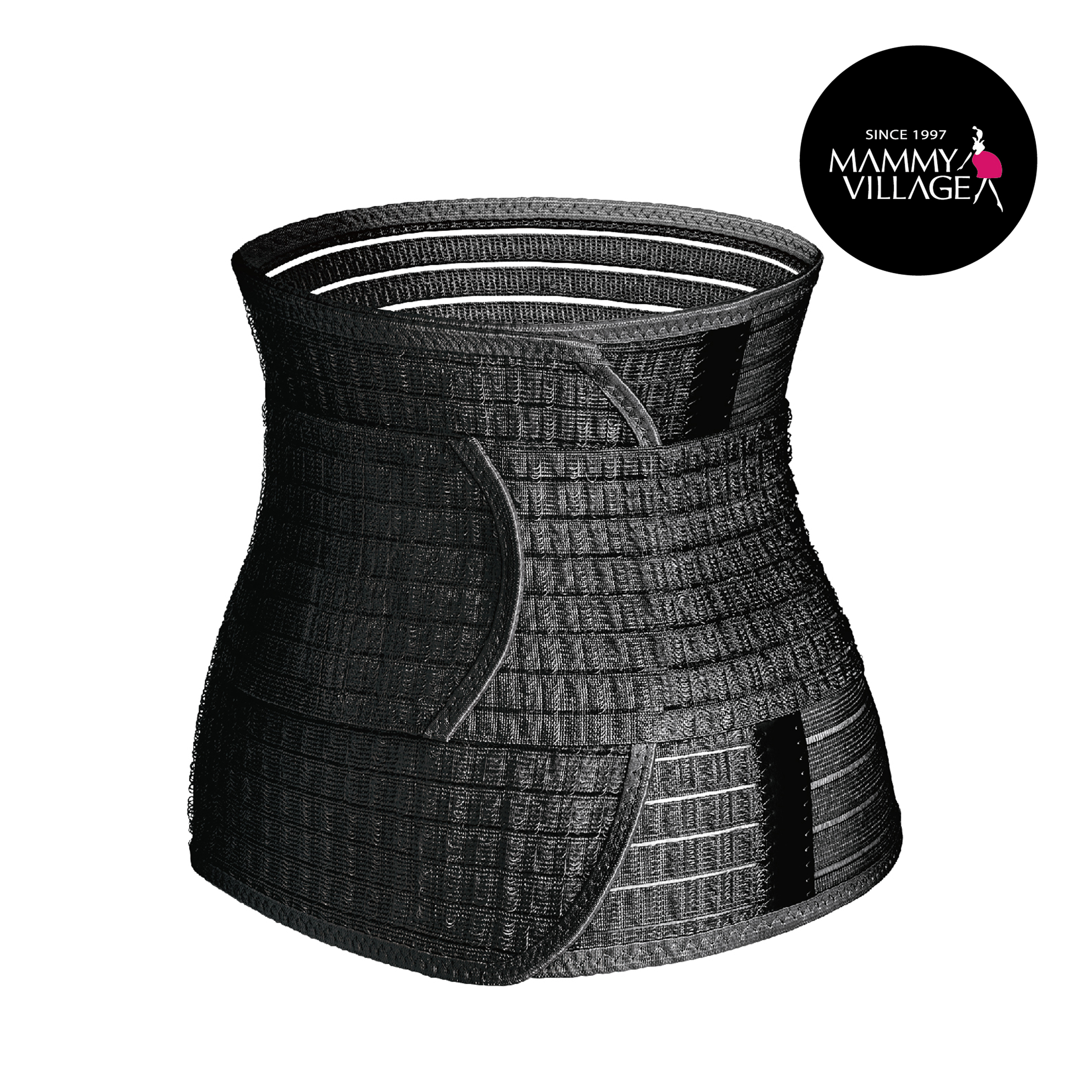 Mammy Village Abdominal Belt - Black- Medium