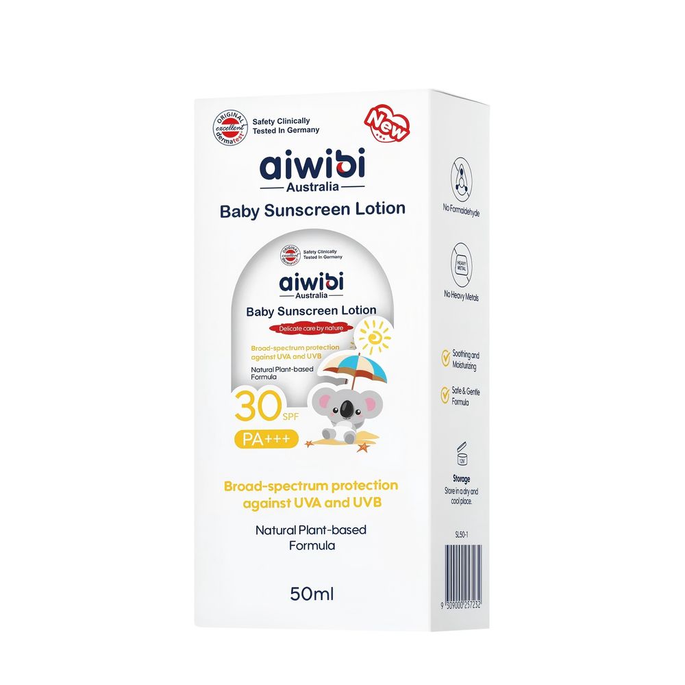 Aiwibi - Baby Sunscreen Lotion SPF30 - 50 ml