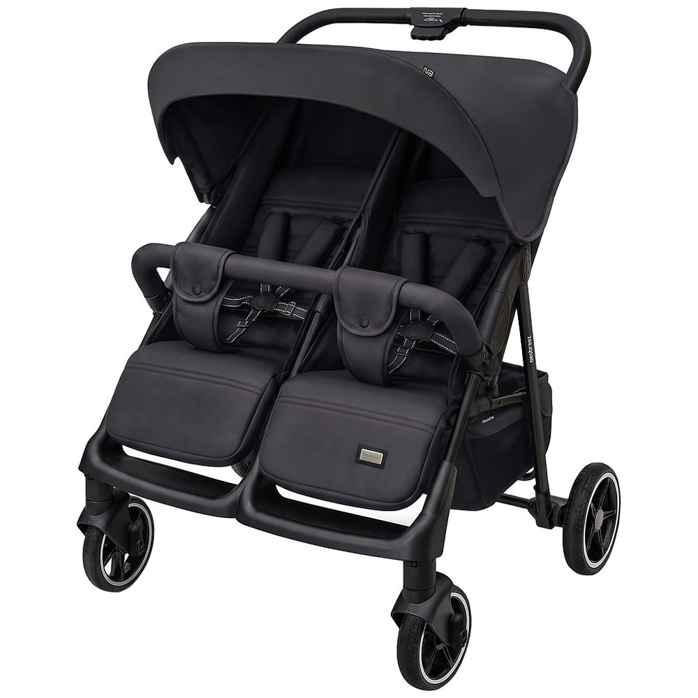 Neobreez - Duadx Double Stroller Twin Stroller - Black