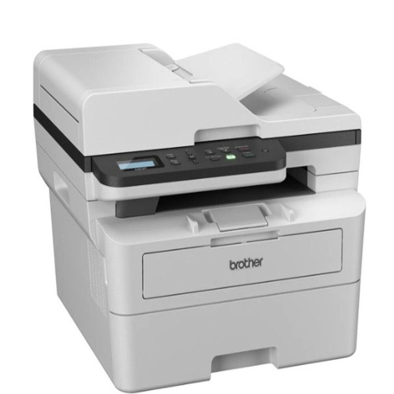 Brother - DCP-B7640DW Mono Laser Printer - White