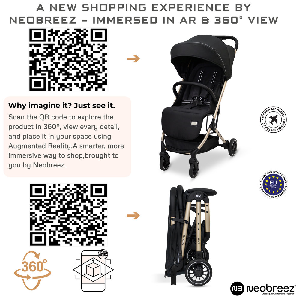 Neobreez - Litex Compact Cabin Stroller Travel Stroller