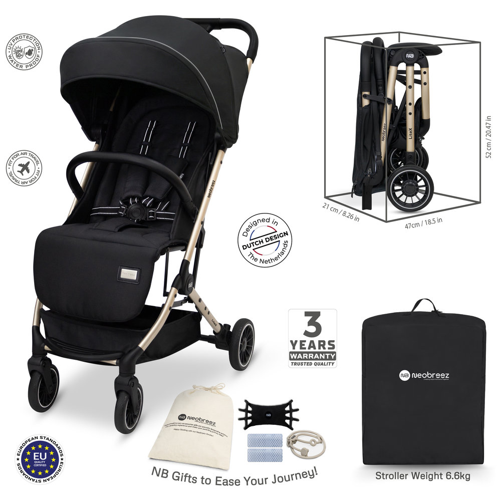 Neobreez - Litex Compact Cabin Stroller Travel Stroller