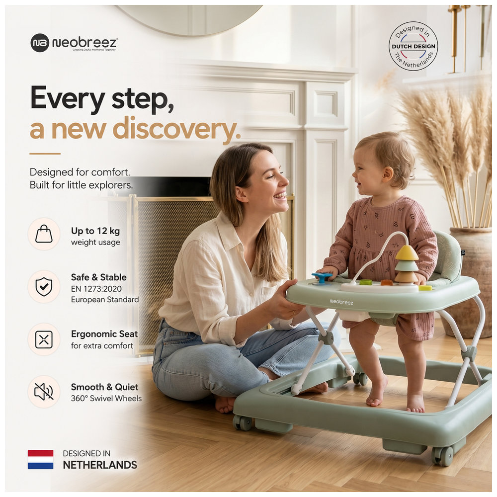 Neobreez - Tredo Baby Walker - Green