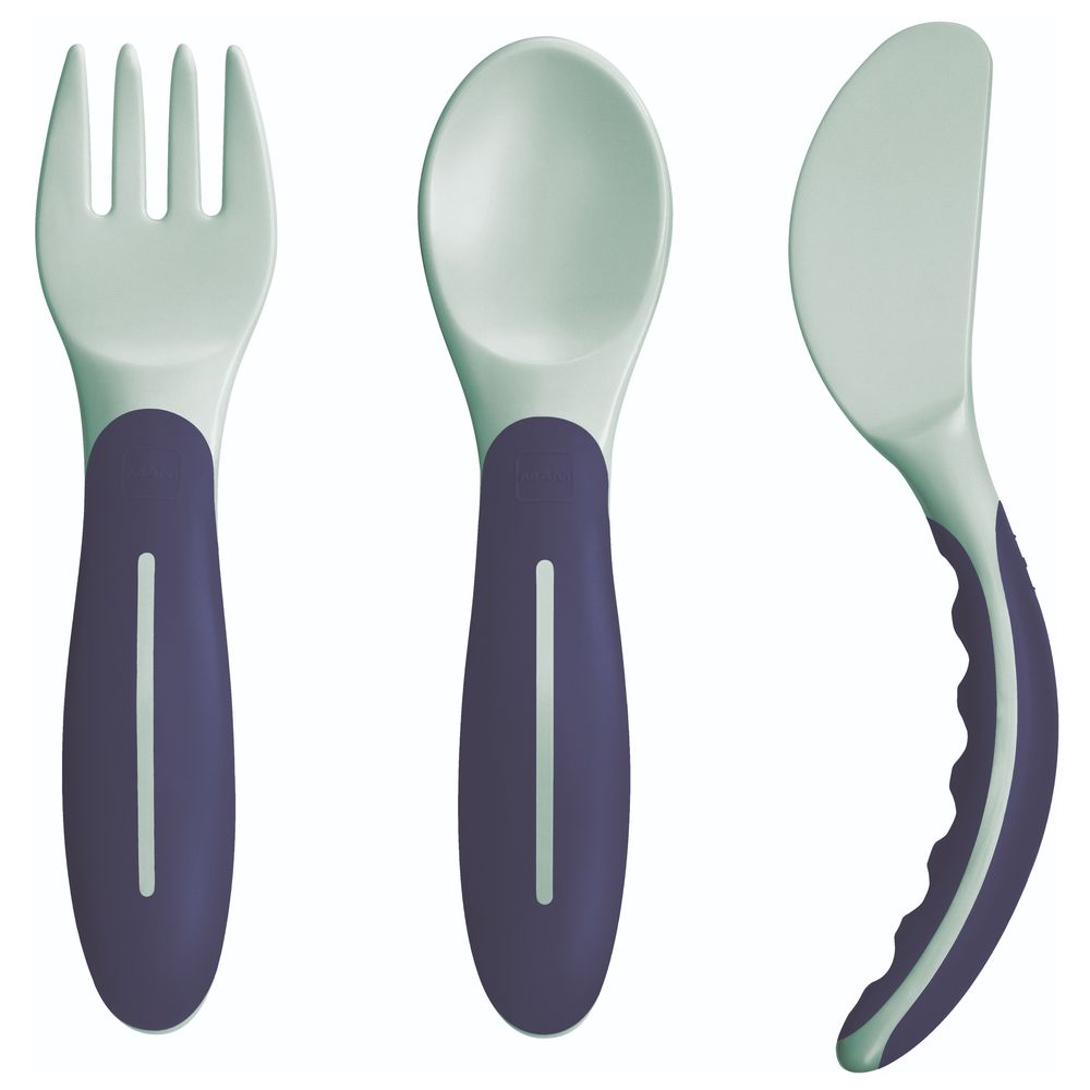 Mam - Baby's Cutlery - 3 Pc Set