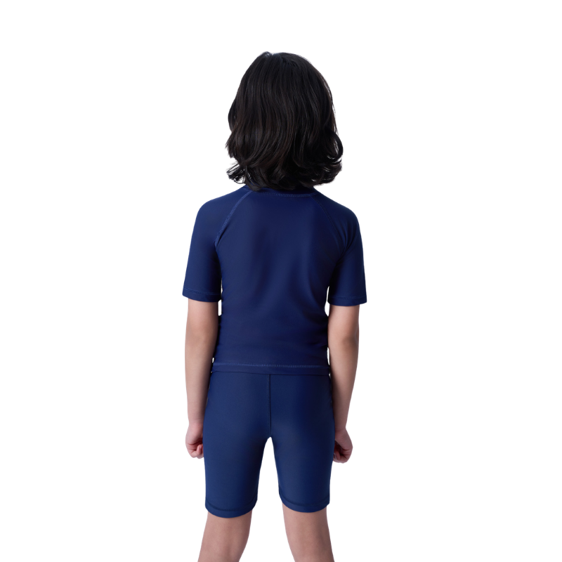 COEGA Unisex Kids Two Piece Swimsuit - Navy