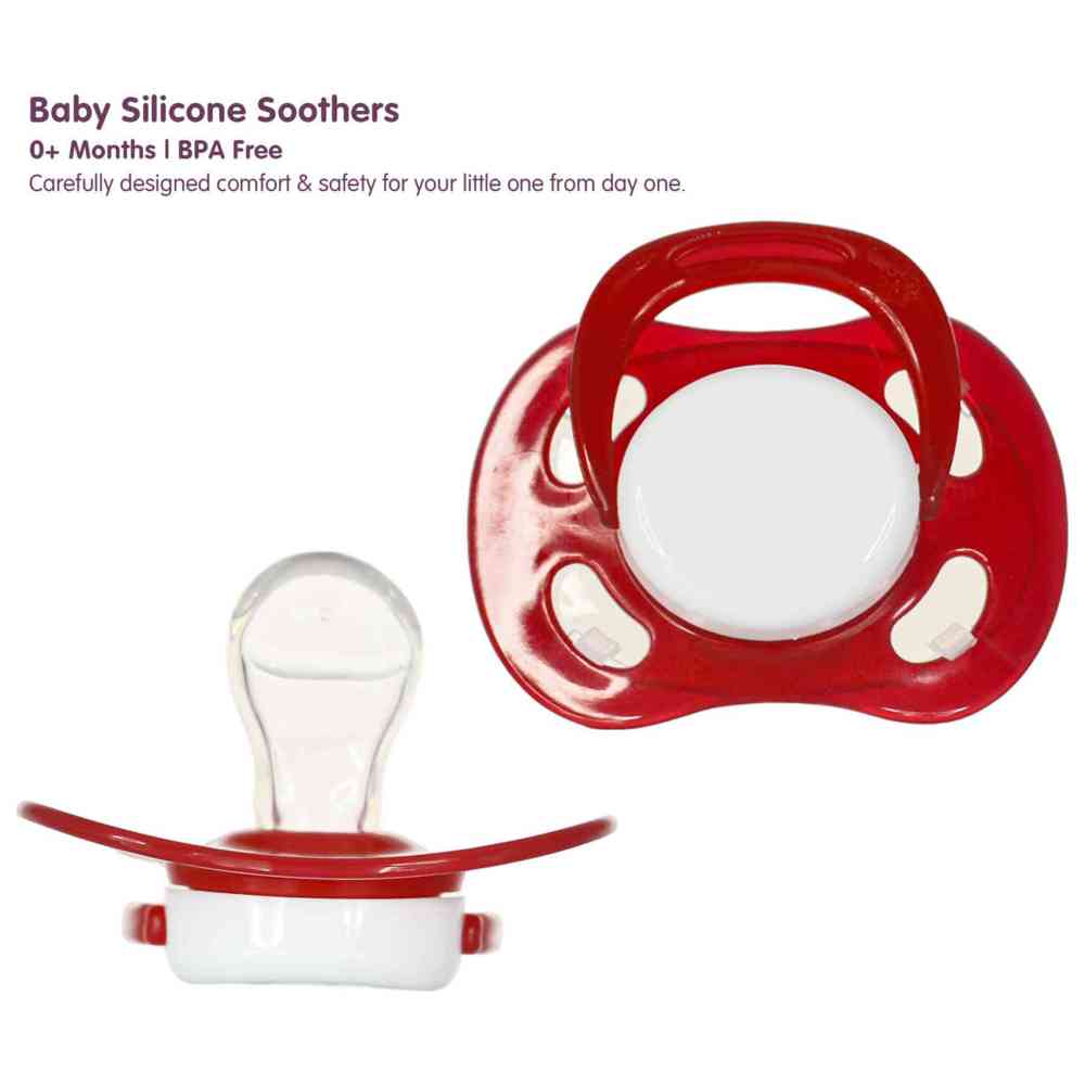 Babe - Baby Silicone Soother - 12 Pcs