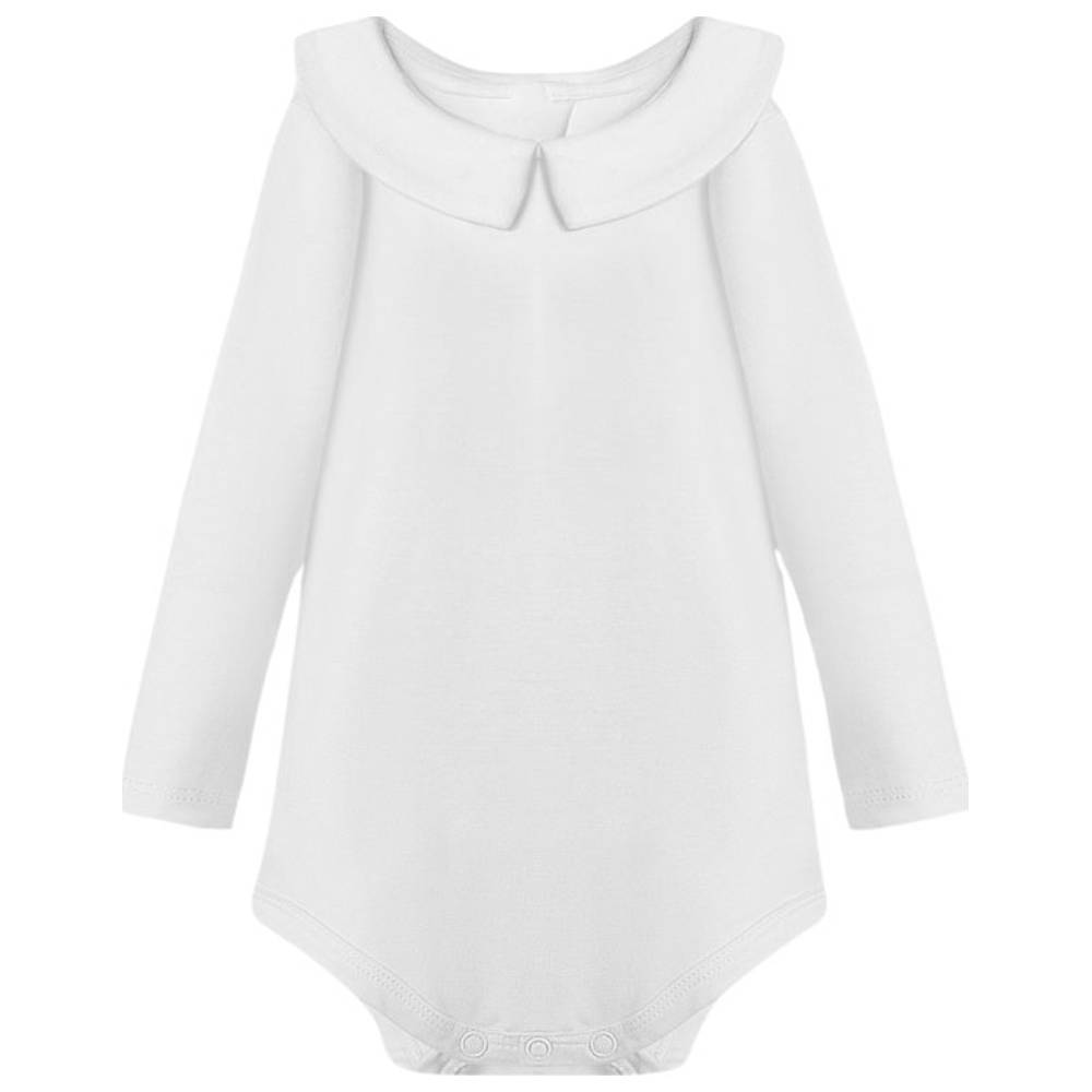 Atlas & Maya Iconic Organic Bamboo Bodysuit - White
