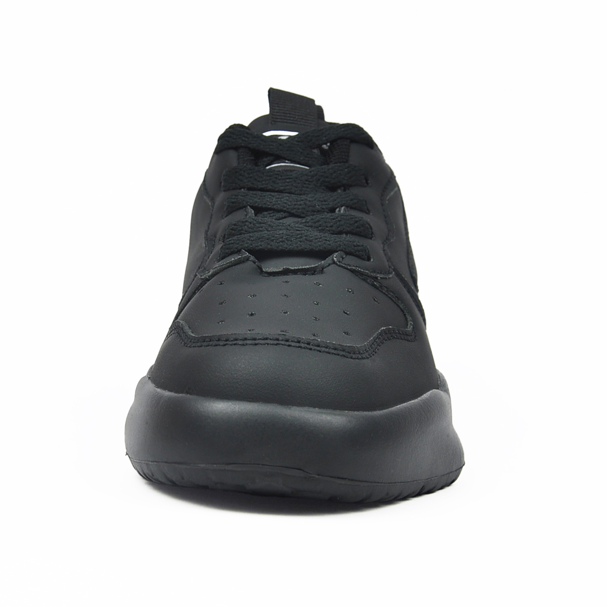 Skyview - Kids Chunky Platform Lace-Up Lightweight Sneakers - Matte Black