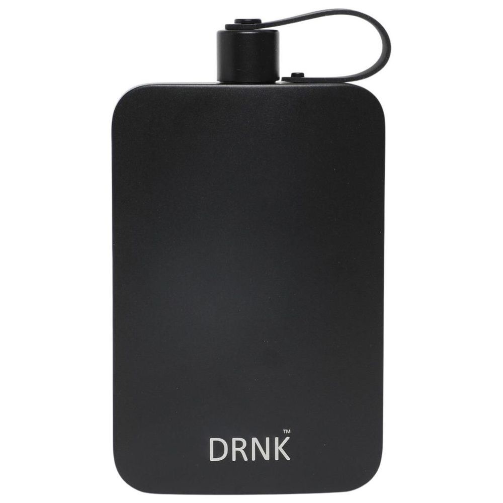 Drnk - Steel Reusable Water Bottle - Graphite - 500 ml
