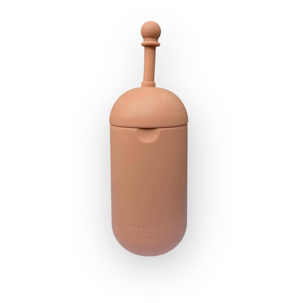 Drnk - Silicone Training Sippy Cup Bubblebottle - Sand - 350 ml