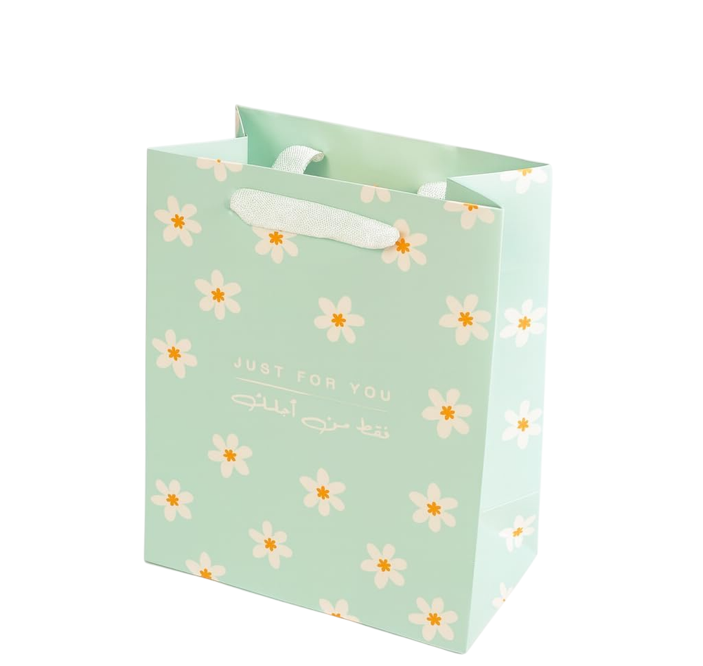 Share the Love Just For You Gift Bag - Mint Green - Medium