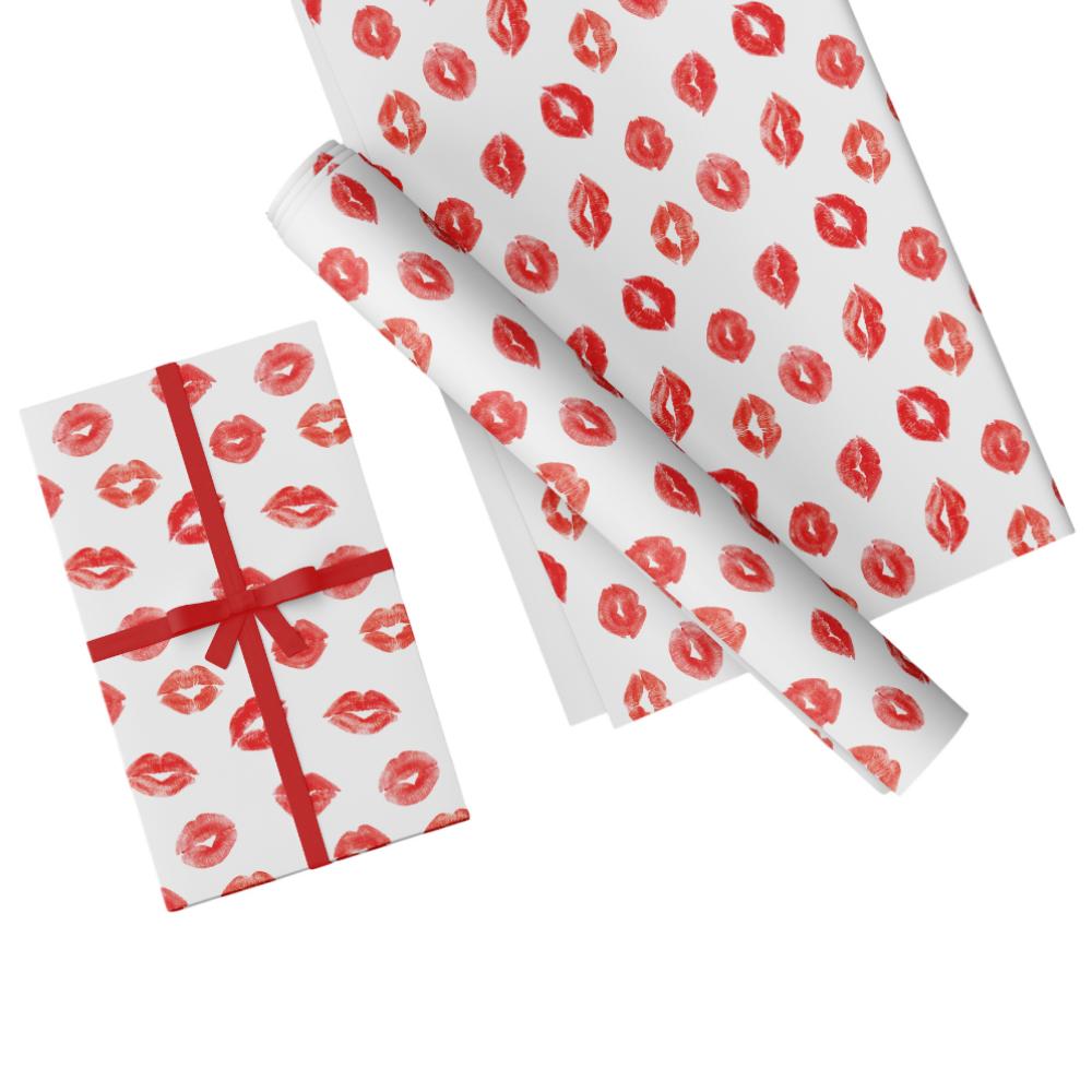 Share The Love - Gift Wrapping Paper Pack - Kisses