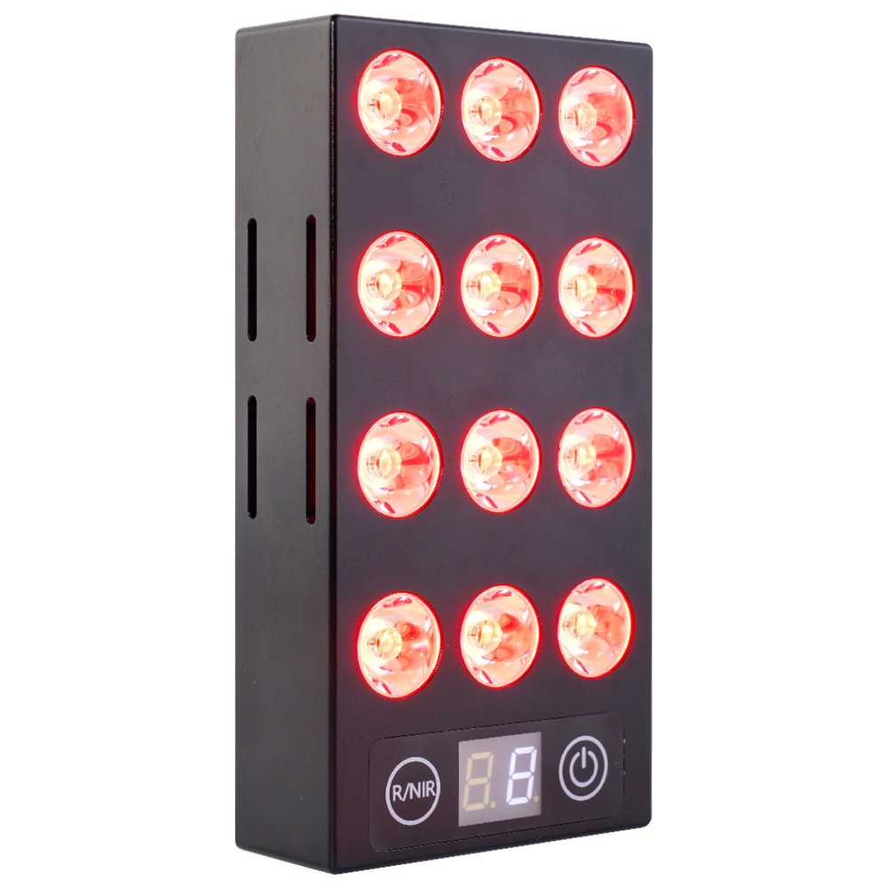 Rejuv - Go Handheld Red Light Therapy Device - Black