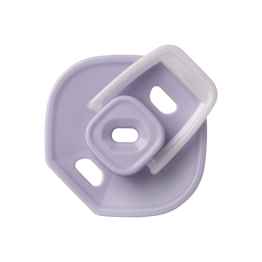 MOTHER K - Step 2 Silicone Glow Pacifier With Case 6M - Blueberry