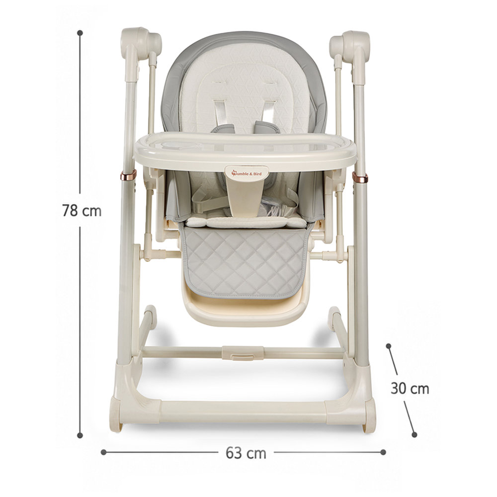 Bumble & Bird - Electric Swing High Chair 4-in-1 Convertible