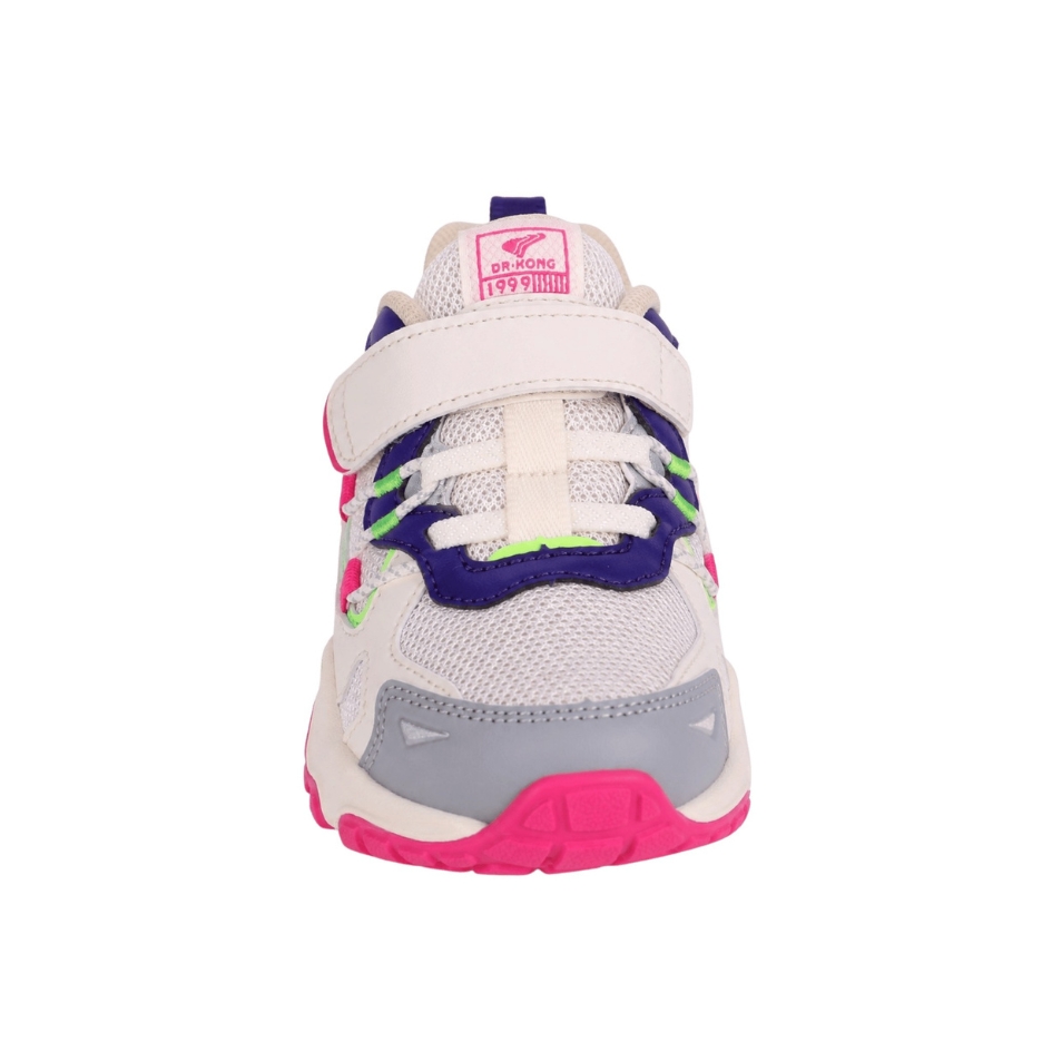 Dr.Kong - Toddler Girls Supportive Sneakers - Pink Trail_25EU