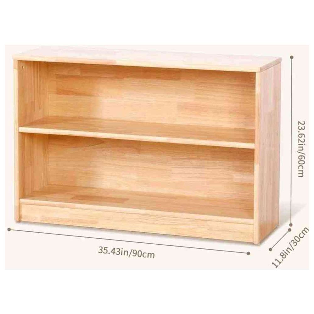 Oook - Montessori Inspired 2-tier Shelf - Brown