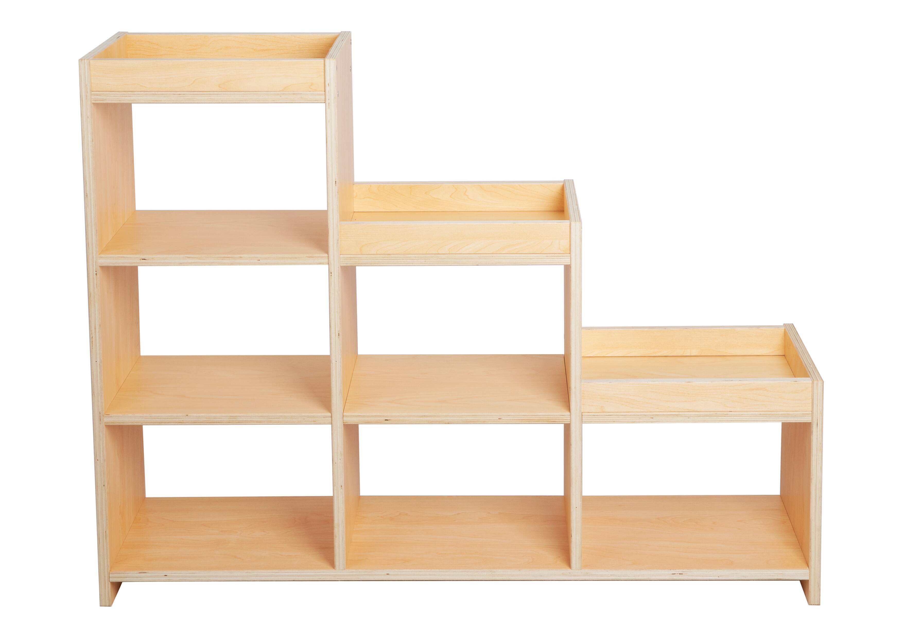Oook - Montessori Tiered Ladder Wooden Shelf - Beige