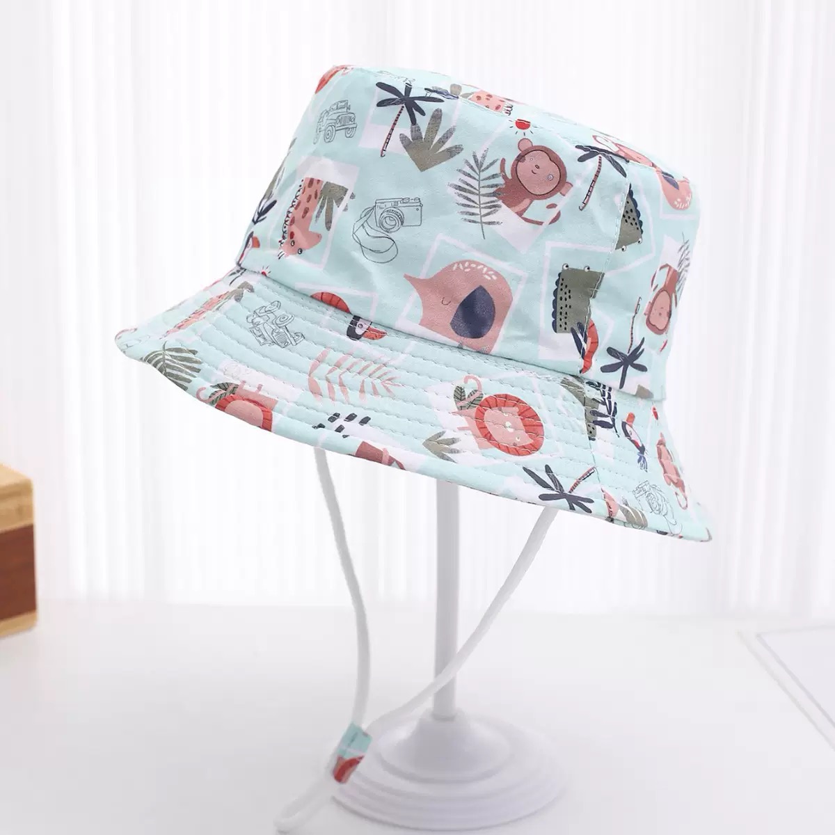 Wonder Kids - Safari Bucket Hat - Sky Blue