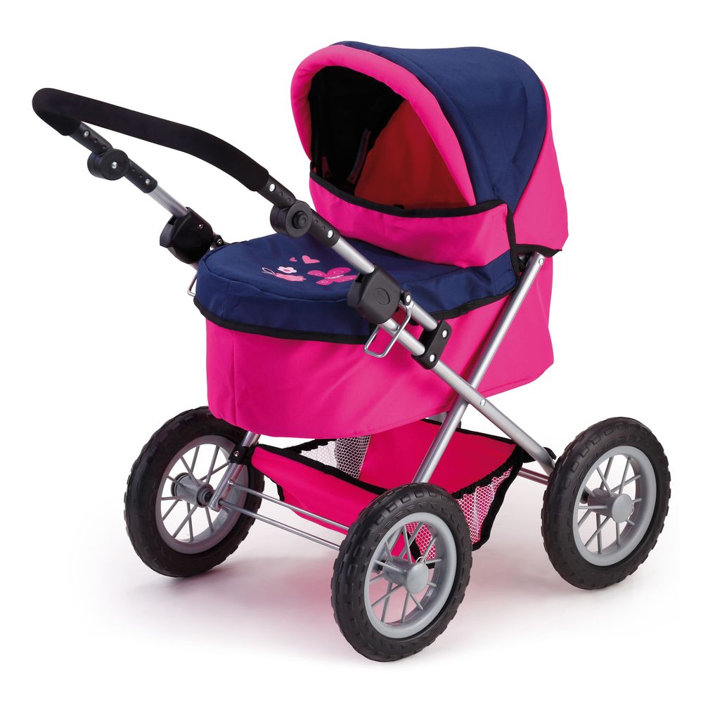 Bayer - Trendy Doll Pram Play Set - Pink/Blue