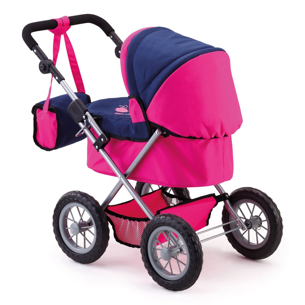 Bayer - Trendy Doll Pram Play Set - Pink/Blue