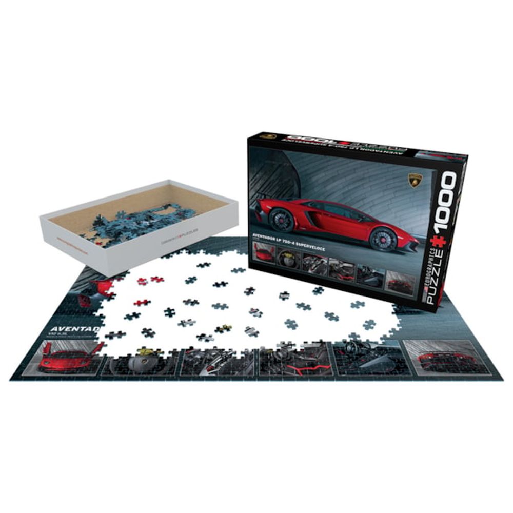 Eurographics Toys - Aventador LP 750-4 Superveloce Puzzle Set - 1000 Pcs