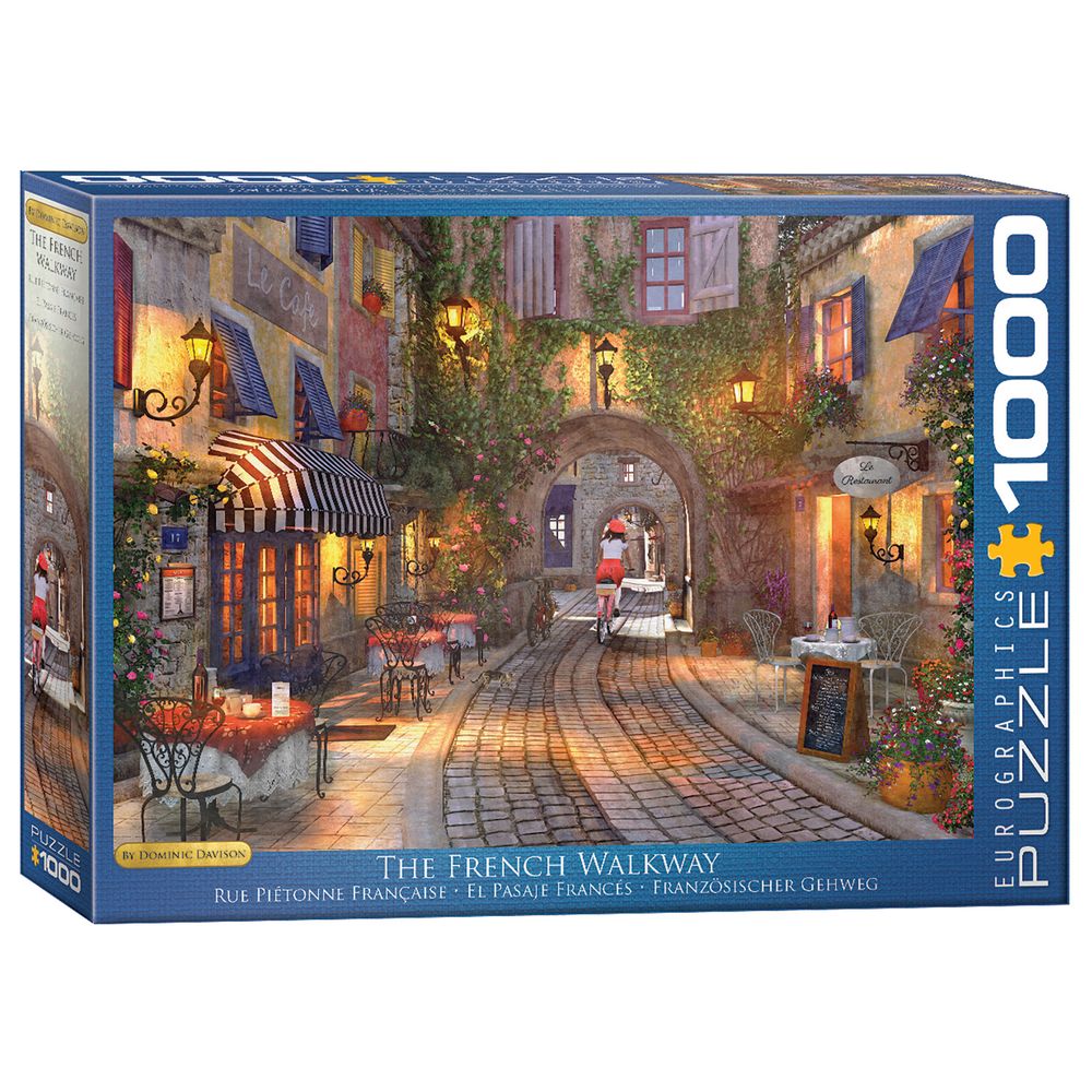 Eurographics Toys - French Walkway Puzzle Set - 1000 Pcs