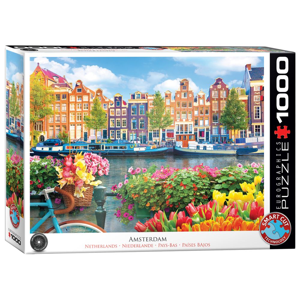 Eurographics Toys - Amsterdam, Netherlands Puzzle Set - 1000 Pcs