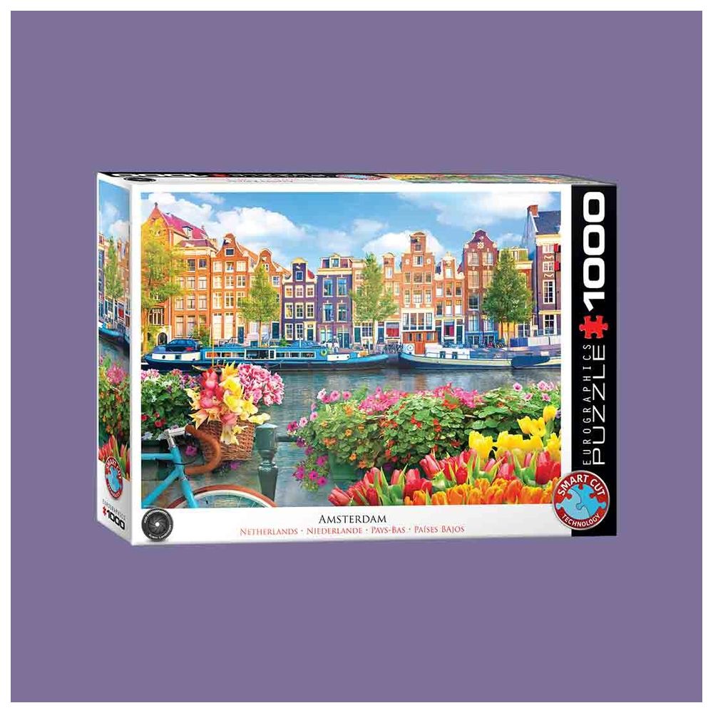 Eurographics Toys - Amsterdam, Netherlands Puzzle Set - 1000 Pcs