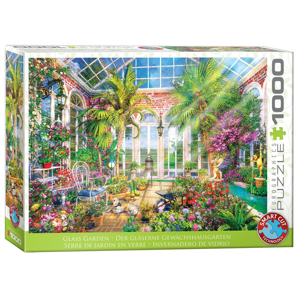 Eurographics Toys - Glass Garden Puzzle Set - 1000 Pcs