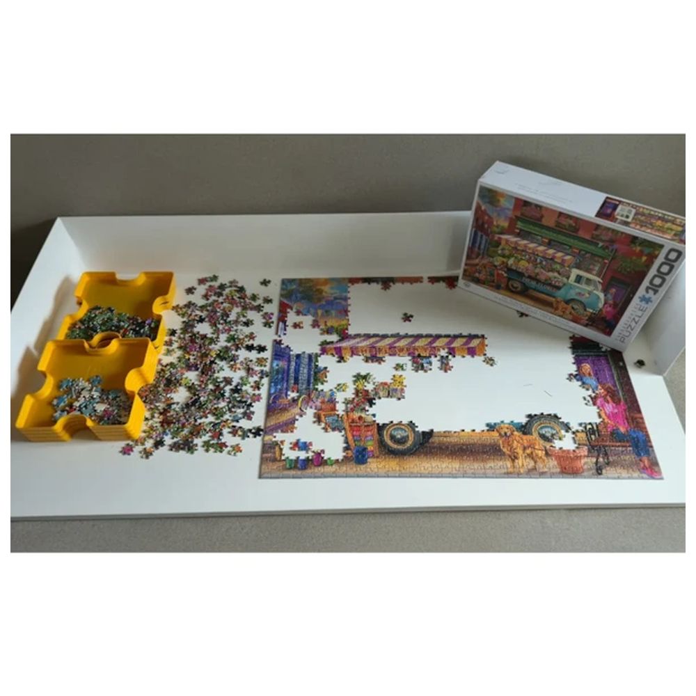 Eurographics Toys - The Flower Van Puzzle Set - 1000 Pcs