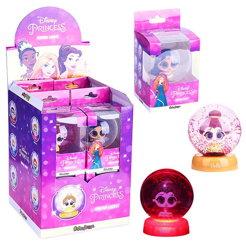 Disney Princess - Snow Light-Up Bouncing Balls With 3D Figurines