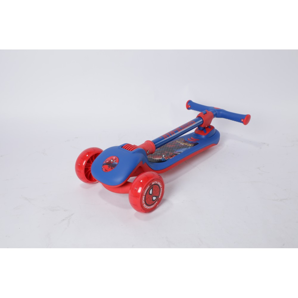 Spiderman - Foldable Twist Manual Scooter - Blue