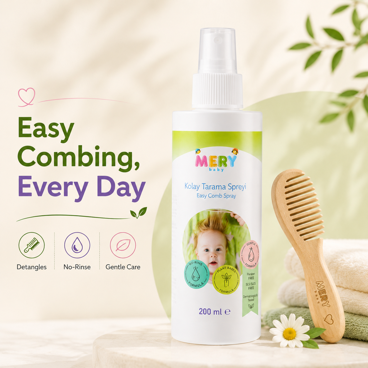 Mery Baby - Easy Combing Spray - 200 ml
