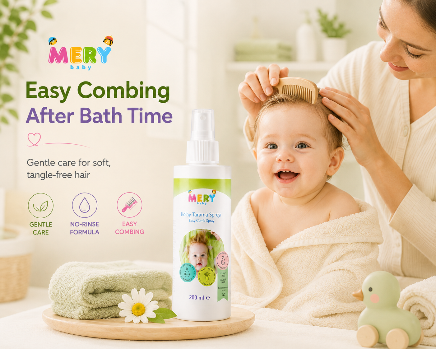 Mery Baby - Easy Combing Spray - 200 ml