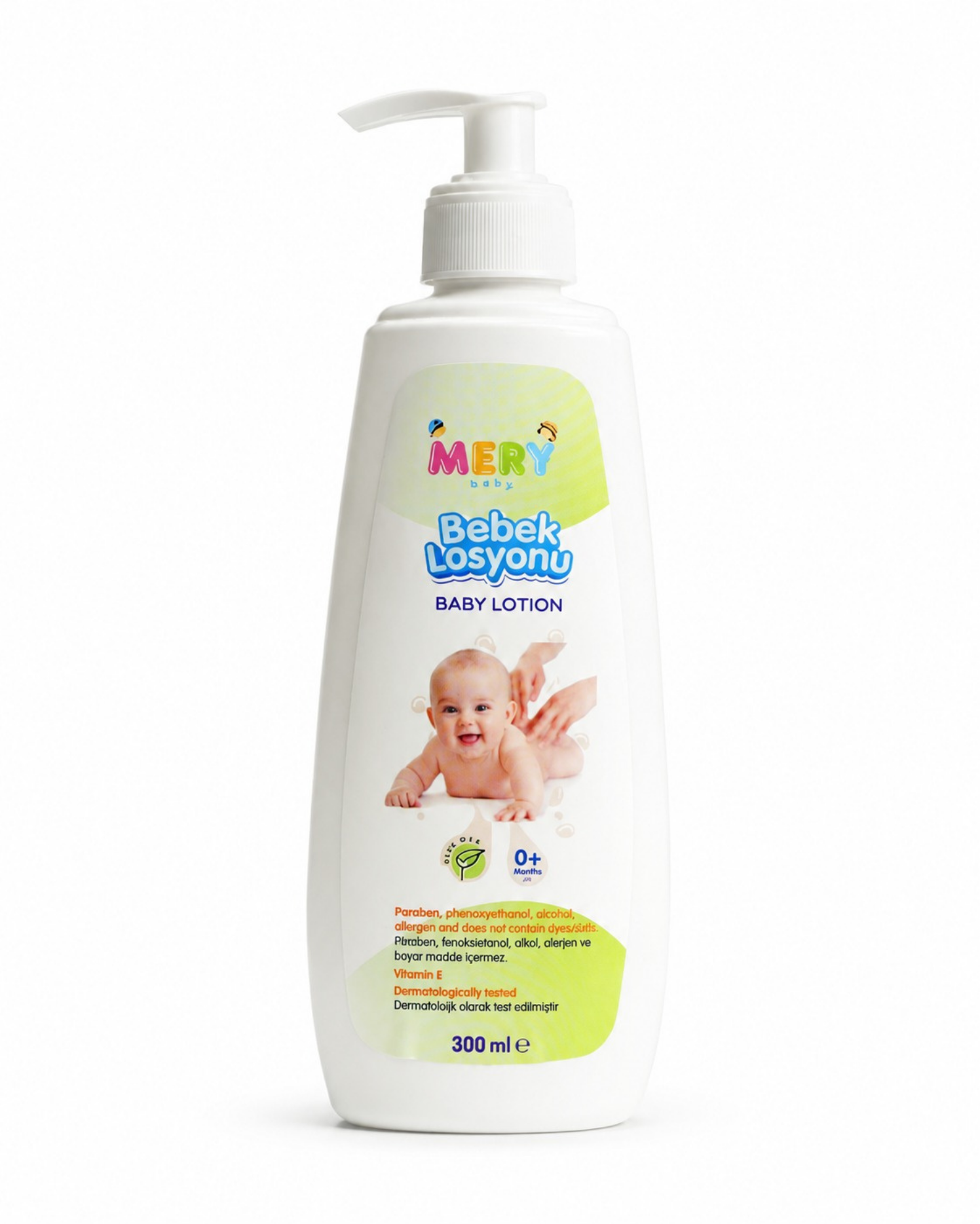 Mery Baby - Natural Baby Lotion - 300 ml