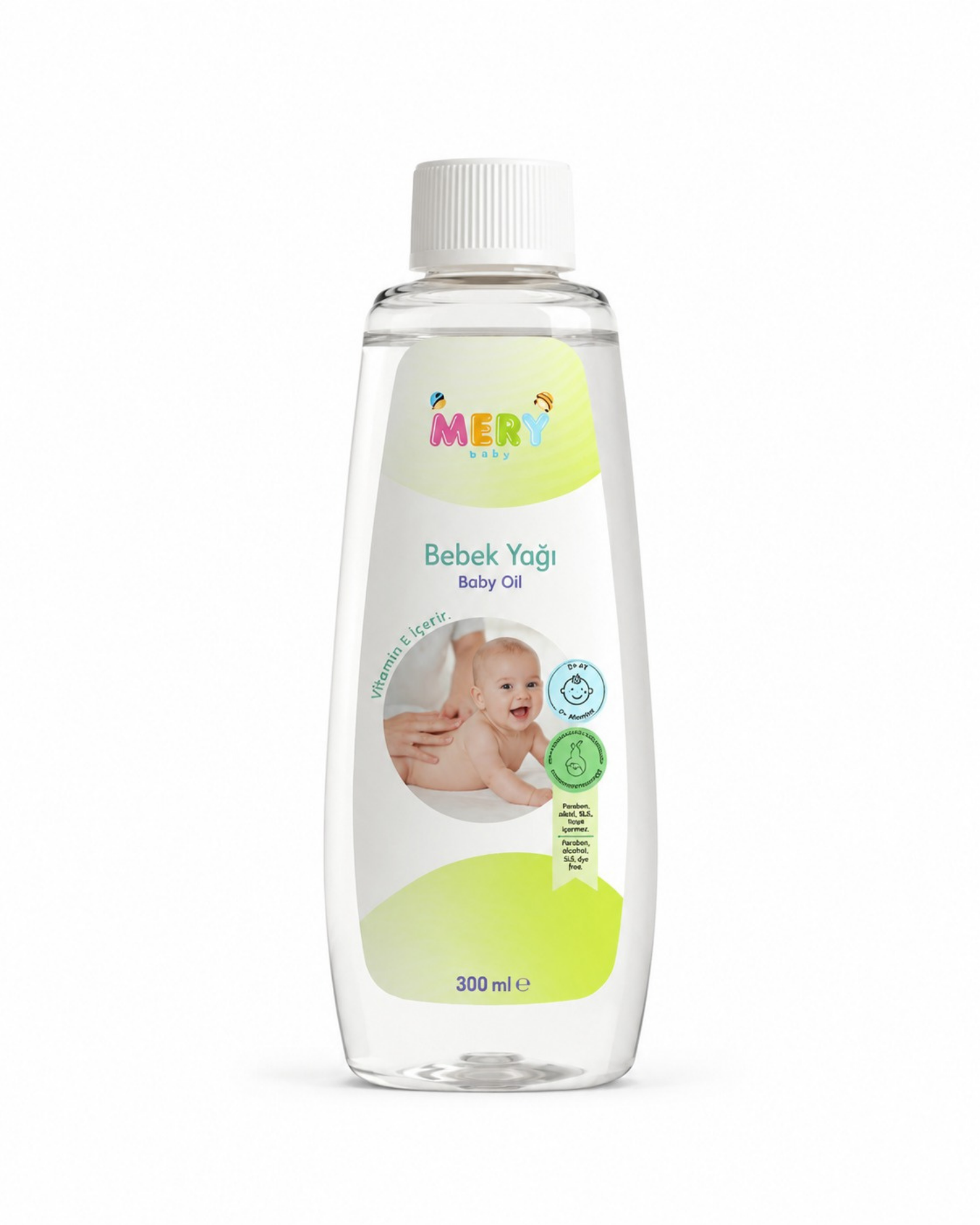 Mery Baby - Natural Baby Oil - 300 ml