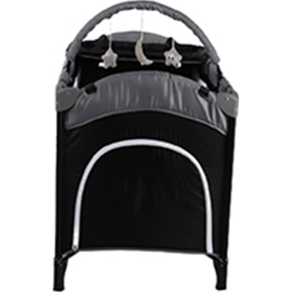 Kikibebe - Expandable Multi-Functional Baby Playpen And Rocking Glider - Black
