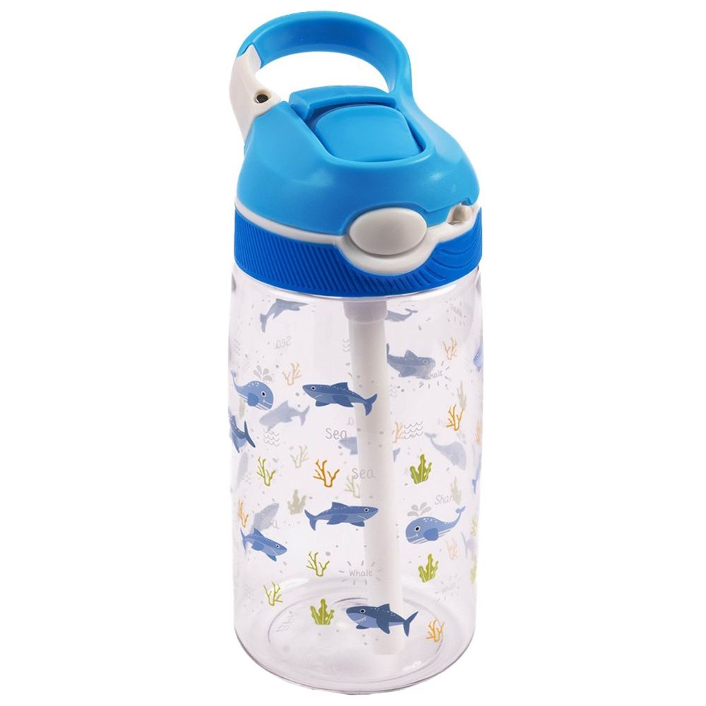 Cocobee - Boy's Ocean Tritan Water Bottle - Blue - 480 ml