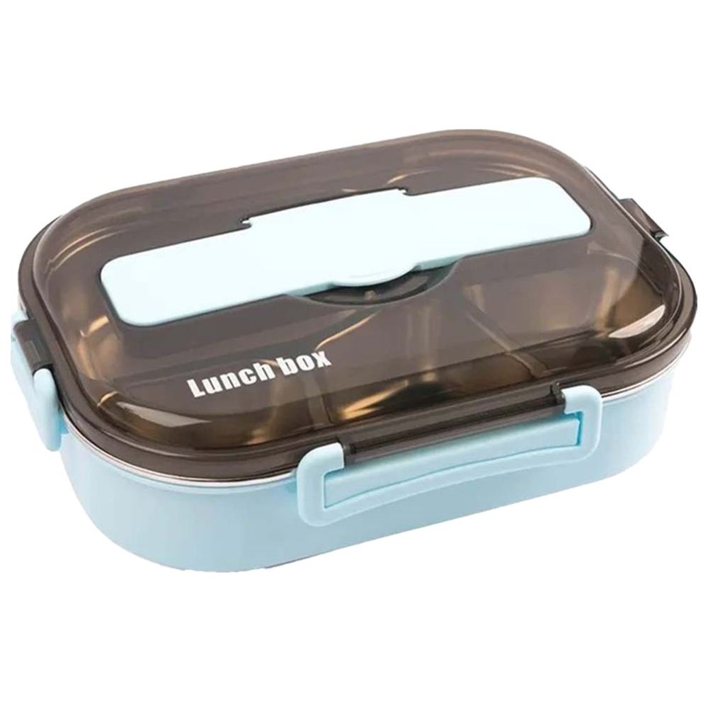 Cocobee - 5-Compartment Oval Lunch Box With Clasp Lock
