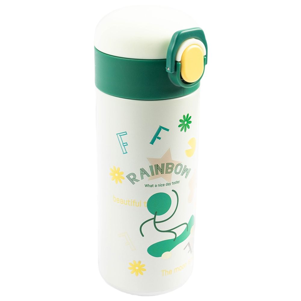 Cocobee - Kids Insulated Stainless Steel Water Bottle - Green - 500 ml