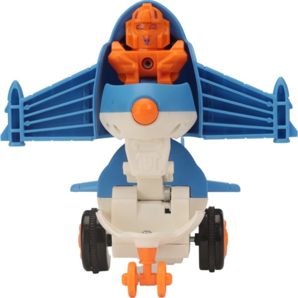 Urban Tots - 2-In-1 Transformer Robot And Plane Toy - Color May Vary - 1 Pc