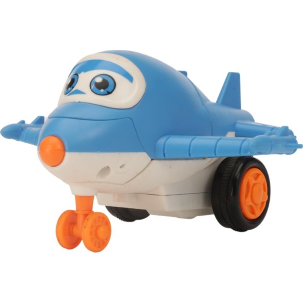 Urban Tots - 2-In-1 Transformer Robot And Plane Toy - Color May Vary - 1 Pc