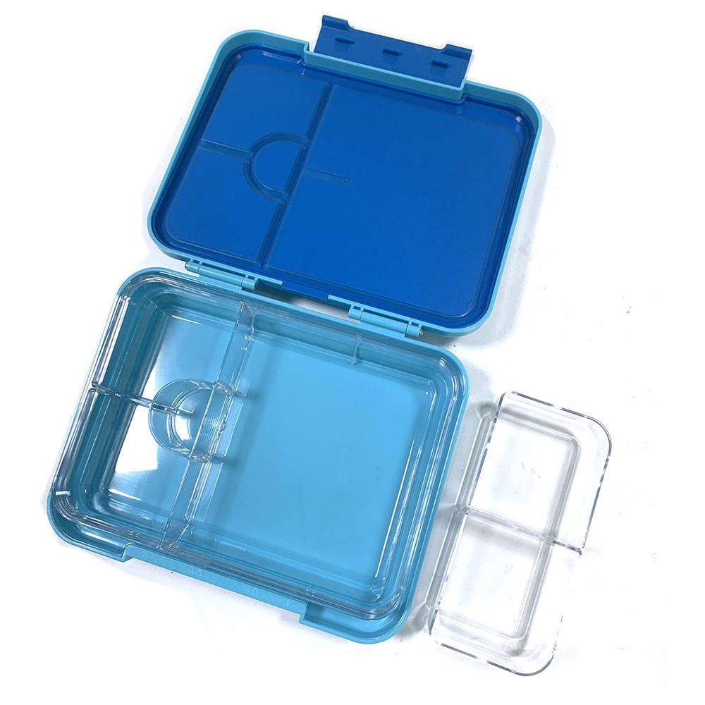 Starmarz - 4-6 Compartments Bento Glitter Lunch Box - Space Blue - 1195 ml