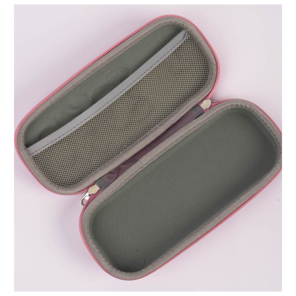 Cocobee - Dance Meow Pencil Case With Mesh Pocket - Pink