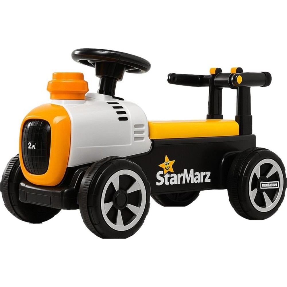 Starmarz - Kids Foot-To-Floor Ride-On Tractor - Yellow/Black