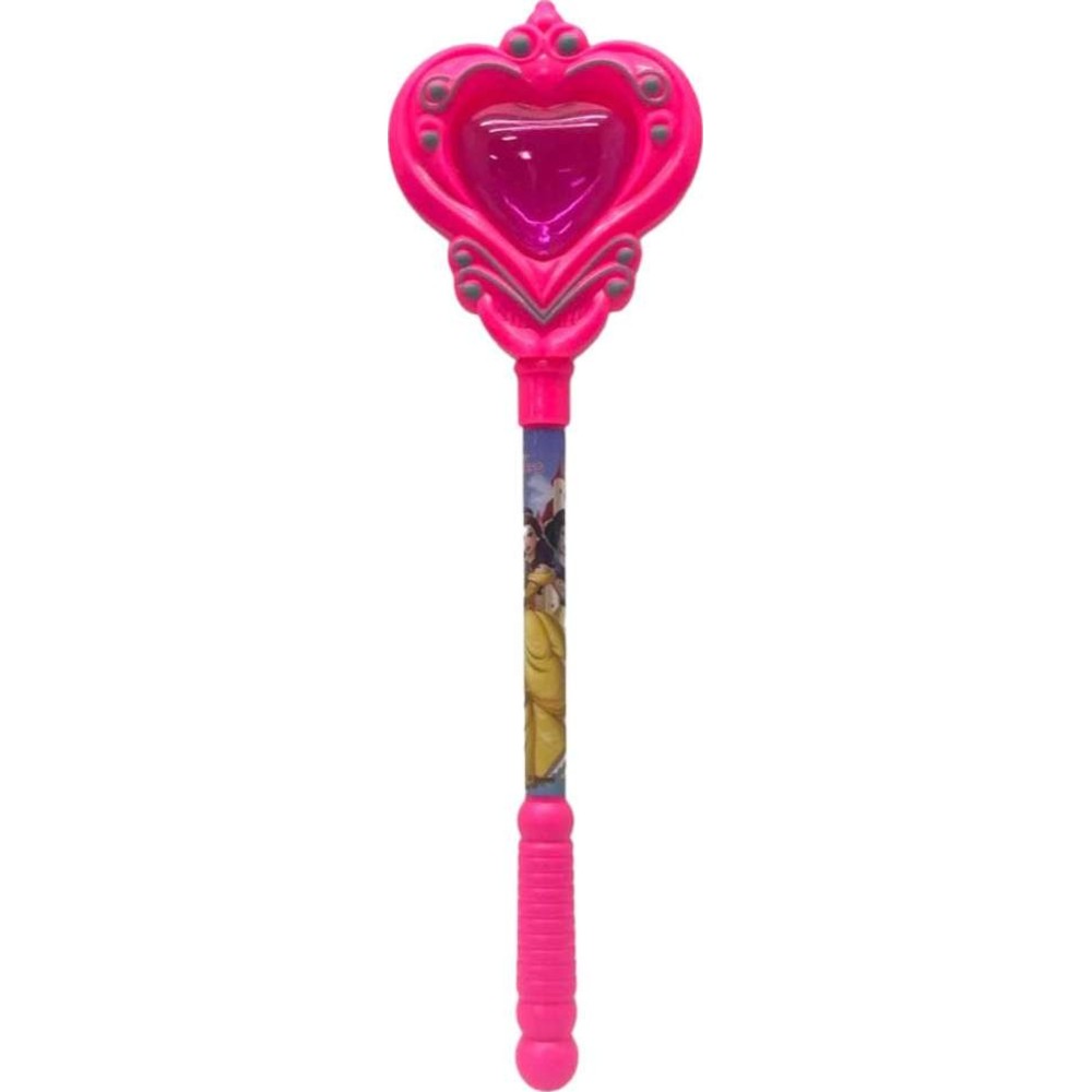 Disney - Princess Light Up Magic Wand Dress Up Play Toy - Pink